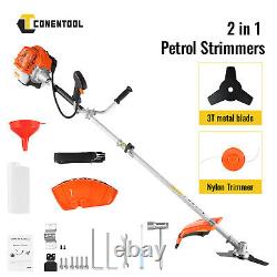 New Multi Tool 52cc Petrol Brush Cutter Garden Grass Line Trimmer 2.5kw 2-Stroke