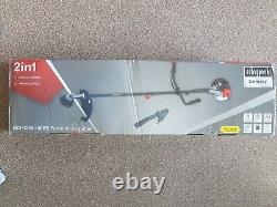 New-Scheppach BCH3300-100PB 32.6cc 2 in 1 Garden Petrol Strimmer & Brush Cutter