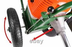 PORTEK RUFCUT WHEELED STRIMMER Cutting Grass Mower Petrol