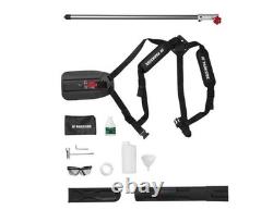 Parkside 4in1 Petrol Garden Multi Tool Strimmer Brush Cutter Hedge Trimmer Saw