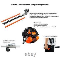 Petrol 5in1 Multi Tool chainsaw, hedge/grass trimmer, brush cutter, 1m-ext