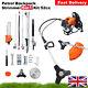 Petrol Backpack Strimmer Brushcutter Chainsaw Hedgetrimmer Garden 6in1 52cc