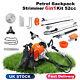 Petrol Backpack Strimmer Brushcutter Chainsaw Hedgetrimmer Garden 6in1 Kit 52cc