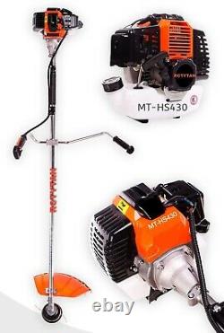 Petrol Brush Cutter Grass Line Trimmer with Multi Tool Kit Fast Free Delivery