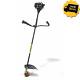 Petrol Brush Cutter Grass Trimmer 43cm/17in Cow Horn Handled With Back Strap