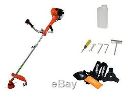 Petrol Brush Cutter Petrol Strimmer 52cc 3hp Varan Motors Improved, 2 Adaptors