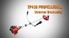 Petrol Brushcutter Strimmer Tp430 From Titan Pro