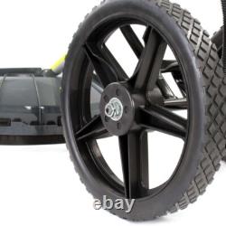 Petrol Brushcutter with Wheels 1.9kW 2-in-1 Brush Saw & Lawn Trimmer