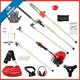 Petrol Garden Multi Tool 52cc 3hp 5 In 1 Pole Chainsawith Strimmer/ Hedge Trimmer