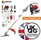 Petrol Garden Multi Tool 52cc 5 In 1 Chainsaw, Strimmer, Hedge Trimmer Conentool