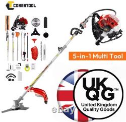 Petrol Garden Multi Tool 52cc 5 in 1 Chainsaw, Strimmer, Hedge Trimmer Conentool