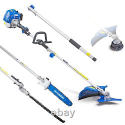 Petrol Garden Multi Tool 52cc 5 in 1 Chainsaw, Strimmer, Hedge Trimmer Hyundai