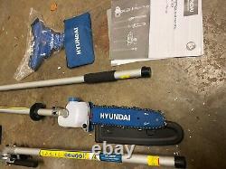 Petrol Garden Multi Tool 52cc 5 in 1 Chainsaw, Strimmer, Hedge Trimmer Hyundai