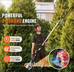 Petrol Garden Multi Tool 52cc 6 in 1 Multi Purpose Garden Tool Summer Light