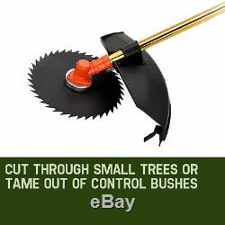 Petrol Garden Multi Tool 62cc 7in1 Hedge Trimmer Chainsaw Strimmer Brushcutter