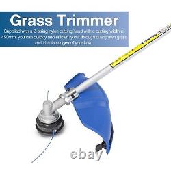 Petrol Garden Trimmer Grass Strimmer Brush Cutter Petrol Anti-Vibration 52cc