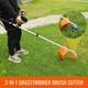 Petrol Grass Trimmer Brush Cutter 52cc Multi Function Garden Grass Strimmer Uk