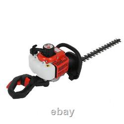 Petrol Hedge Trimmer 26cc 600mm Blades Brush Cutter Blade Double Sided UK