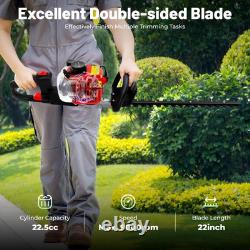 Petrol Hedge Trimmer Lightweight Engine Garden Brush Cutter 9000r/min 22.5cc