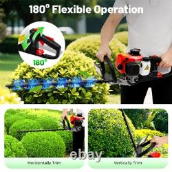 Petrol Hedge Trimmer Lightweight Engine Garden Brush Cutter 9000r/min 22.5cc