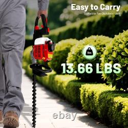 Petrol Hedge Trimmer Lightweight Engine Garden Brush Cutter 9000r/min 22.5cc