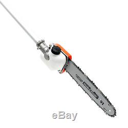 Petrol Multi Tool 5in1 52cc 1.9hp Garden Tool Pole Saw Hedge Trimmer Brushcutter