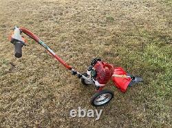 Petrol Powered Wheeled Strimmer