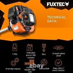 Petrol Strimmer & Brush Cutter 31cc 4-Stroke Petrol Grass Tri