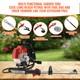 Petrol Strimmer Multitool 5in1 Brush Cutter Pole Hedge Trimmer Pruner Chainsaw