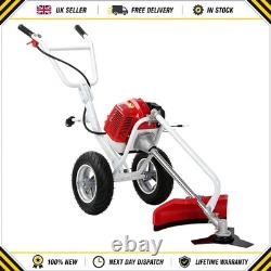 Petrol Wheeled Brush Cutter 2 in 1 high-performance Trimmer New Professional