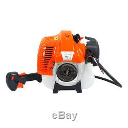 Powerful Petrol Strimmer Brush Cutter Grass Garden Lawn Cutting Tools 2, 52CC