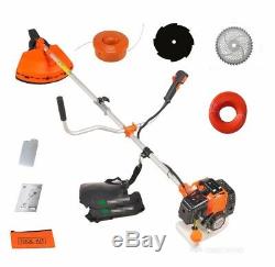 Professional 52cc Heavy Duty 5 in1 Petrol Strimmer Grass Trimmer, BrushBush