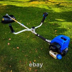 SGS 46cm Petrol Lawnmower & 52cc Strimmer/Brush Cutter & 2 Oils Garden Tool Set