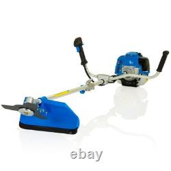 SGS 4pc Garden Tool Set 41cm Petrol Lawnmower, 52cc Strimmer/Brush Cutter & Oils