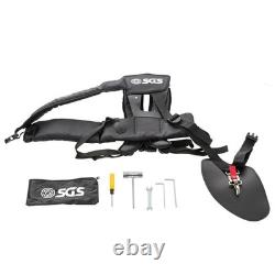 SGS 52cc 5in1 Chainsaw Strimmer Hedge & Brush Cutter Multi Tool & Oil Garden Set