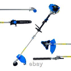 SGS Garden Petrol Strimmer Brush Cutter Multi-Tool with Leaf Blower Vacuum Bundle