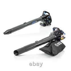 SGS Garden Petrol Strimmer Brush Cutter Multi-Tool with Leaf Blower Vacuum Bundle