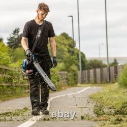 SGS Garden Petrol Strimmer Brush Cutter Multi-Tool with Leaf Blower Vacuum Bundle