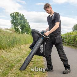 SGS Garden Petrol Strimmer Brush Cutter Multi-Tool with Leaf Blower Vacuum Bundle