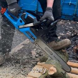SGS Petrol Brush Cutter Multi-Tool with Chainsaw, Leaf Blower & Shredder Bundle