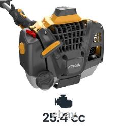 STIGA BC 730 Petrol Brushcutter, 25.4 cc, 43 cm Bump & Work Head, 3T Blade