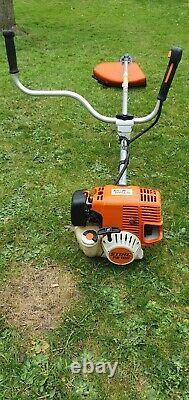 STIHL FS100 PROFESSIONAL STRIMMER BRUSHCUTTER BIKE HANDLE Powerful 31.4cc 4-MIX