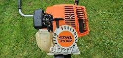 STIHL FS100 PROFESSIONAL STRIMMER BRUSHCUTTER BIKE HANDLE Powerful 31.4cc 4-MIX