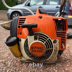 STIHL FS400 Petrol 2-Stroke Brush Cutter, Two-Handed Grip, Shoulder Strap