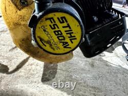 STIHL FS80AV Two-Stroke Petrol-Powered Brush Cutter for Heavy-Duty Gardening