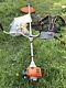 Stihl Fs90 Strimmer With Brush Cutter, Stringtrimmer, Harness, Ear&face Guards