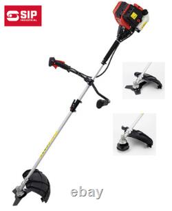 Sip Brush Cutter Grass Strimmer Garden Trimmer Petrol 2 In 1 4 Stroke 31cc 08230