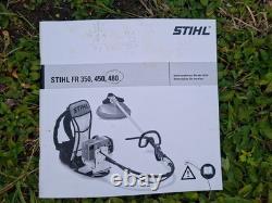 Stihl FR 480 backpack petrol brush cutter strimmer