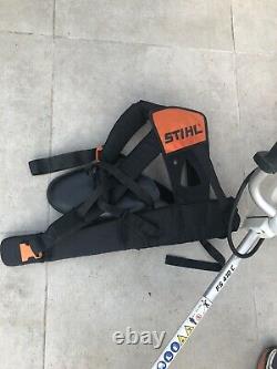 Stihl FS410C petrol brushcutter strimmer with harness, very good condition