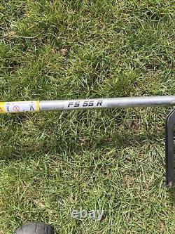 Stihl FS55 R petrol strimmer loop handle, fully working & great condition